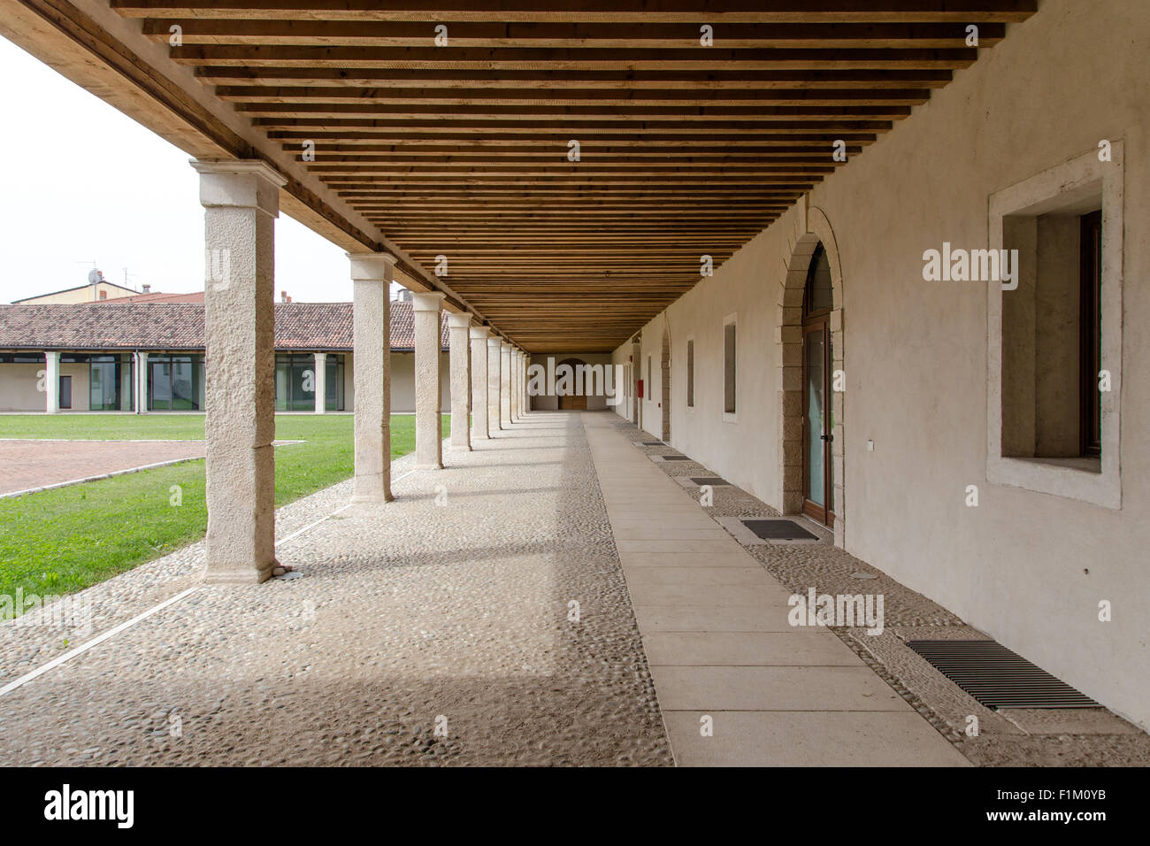 Montecchio Maggiore(Vicenza, Veneto, Italia) - Villa Cordellina Lombardi, costruito nel XVIII secolo Foto Stock