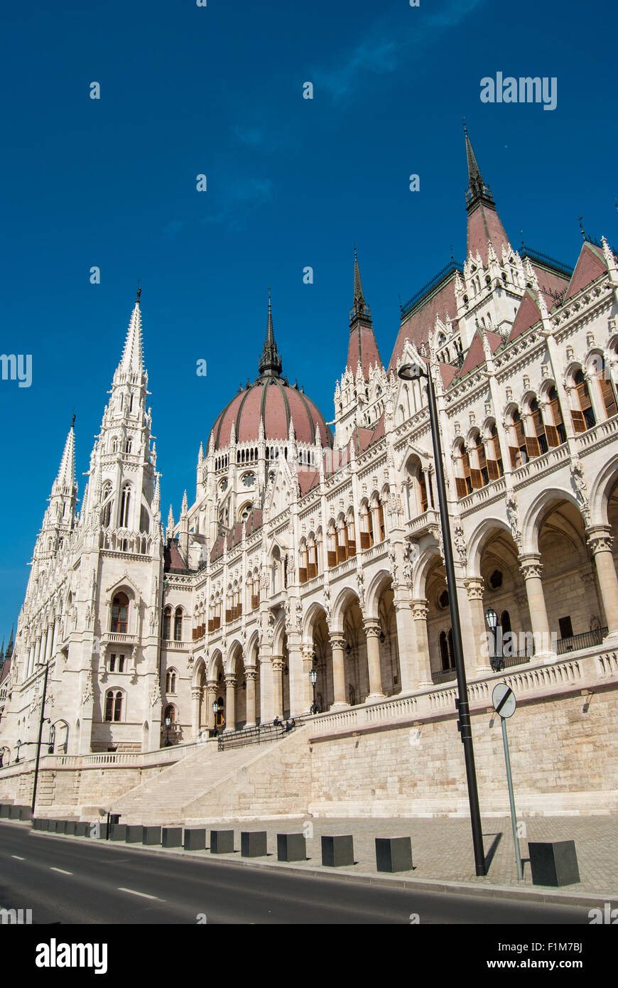 Budapest, il parlamento Foto Stock