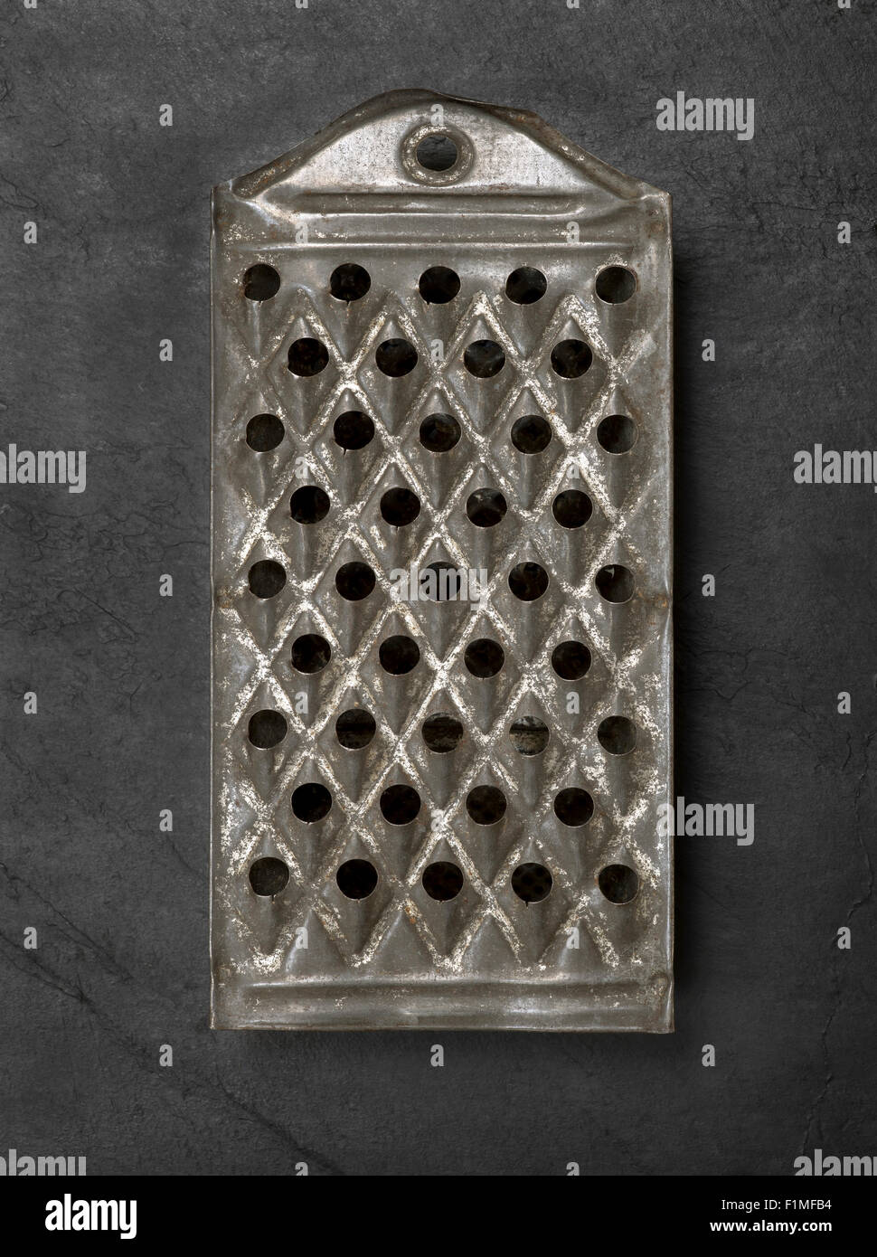 Vintage grattugia da cucina Foto Stock