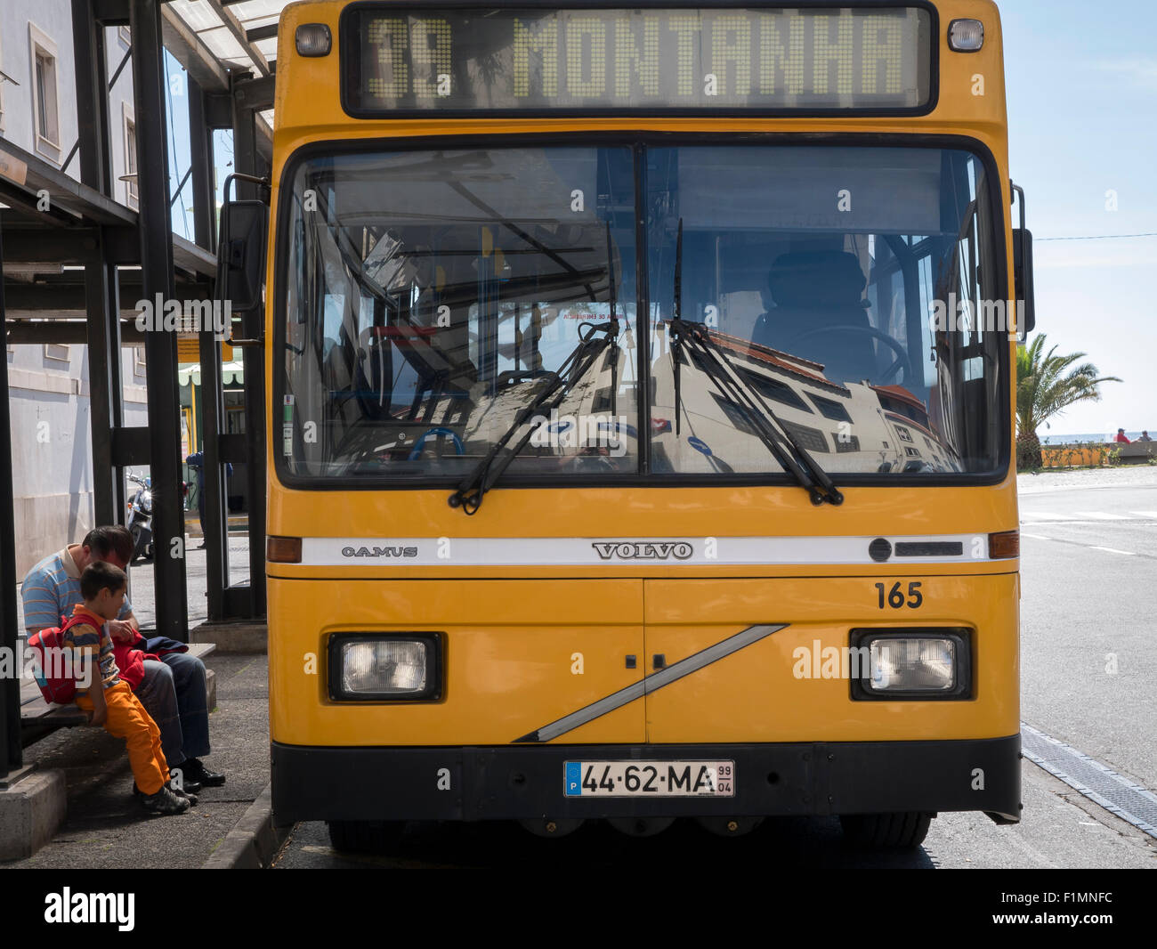 Servizio Bus, Funchal, Madeira, Portogallo Foto Stock