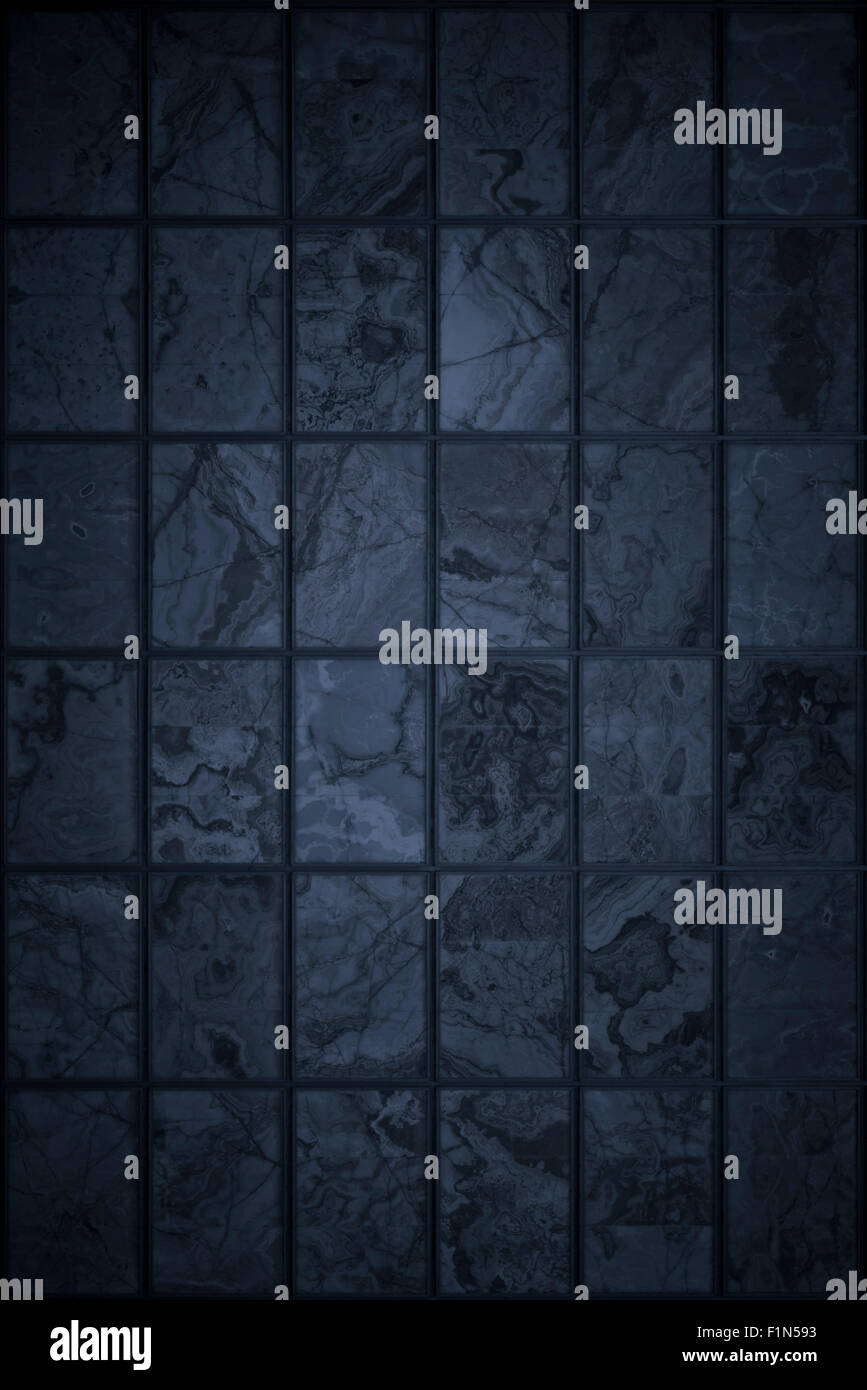 Grunge sfondo con una griglia di piastrelle pattern Foto Stock