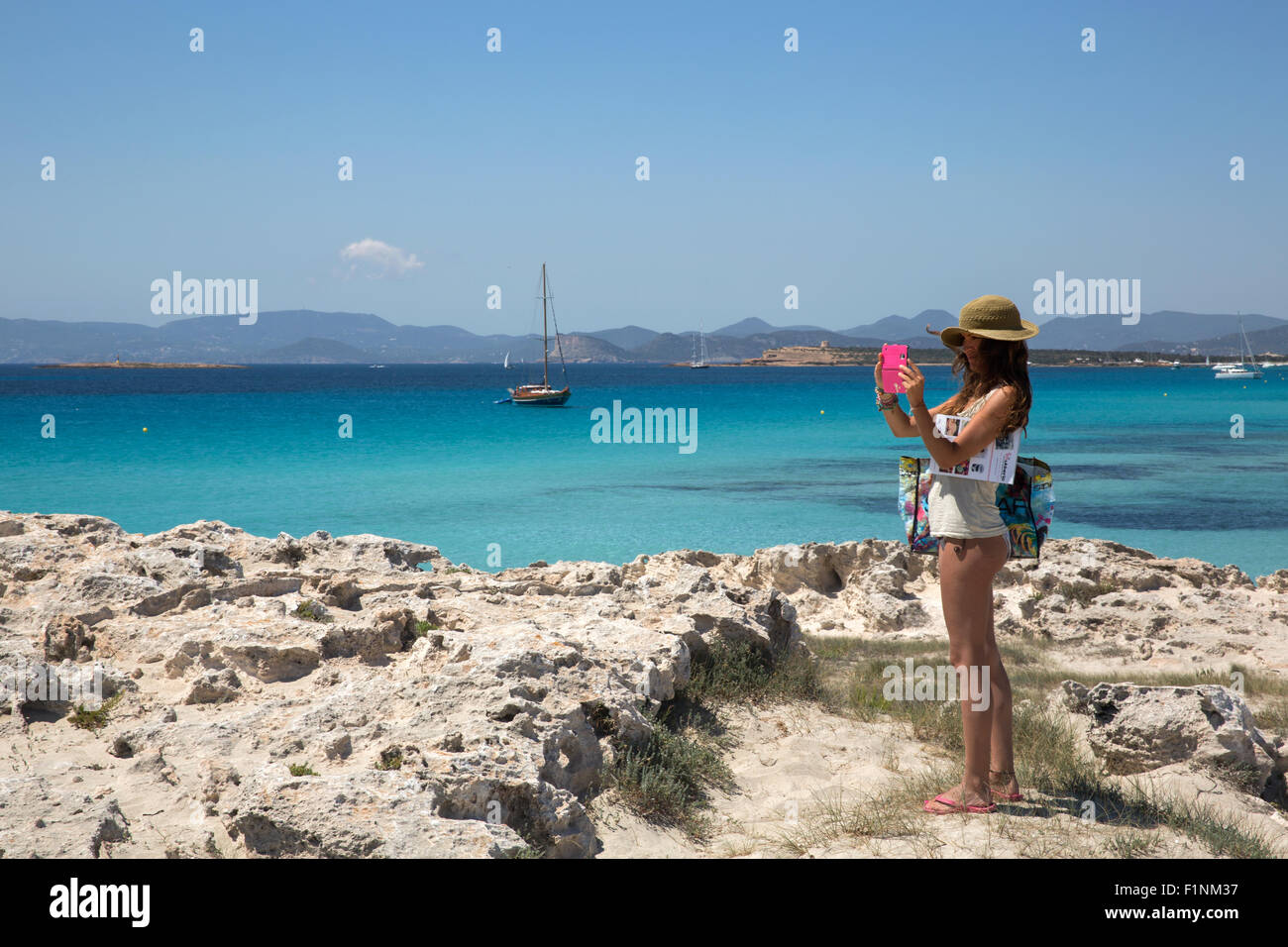 Isola di Formentera, Ibiza Foto Stock