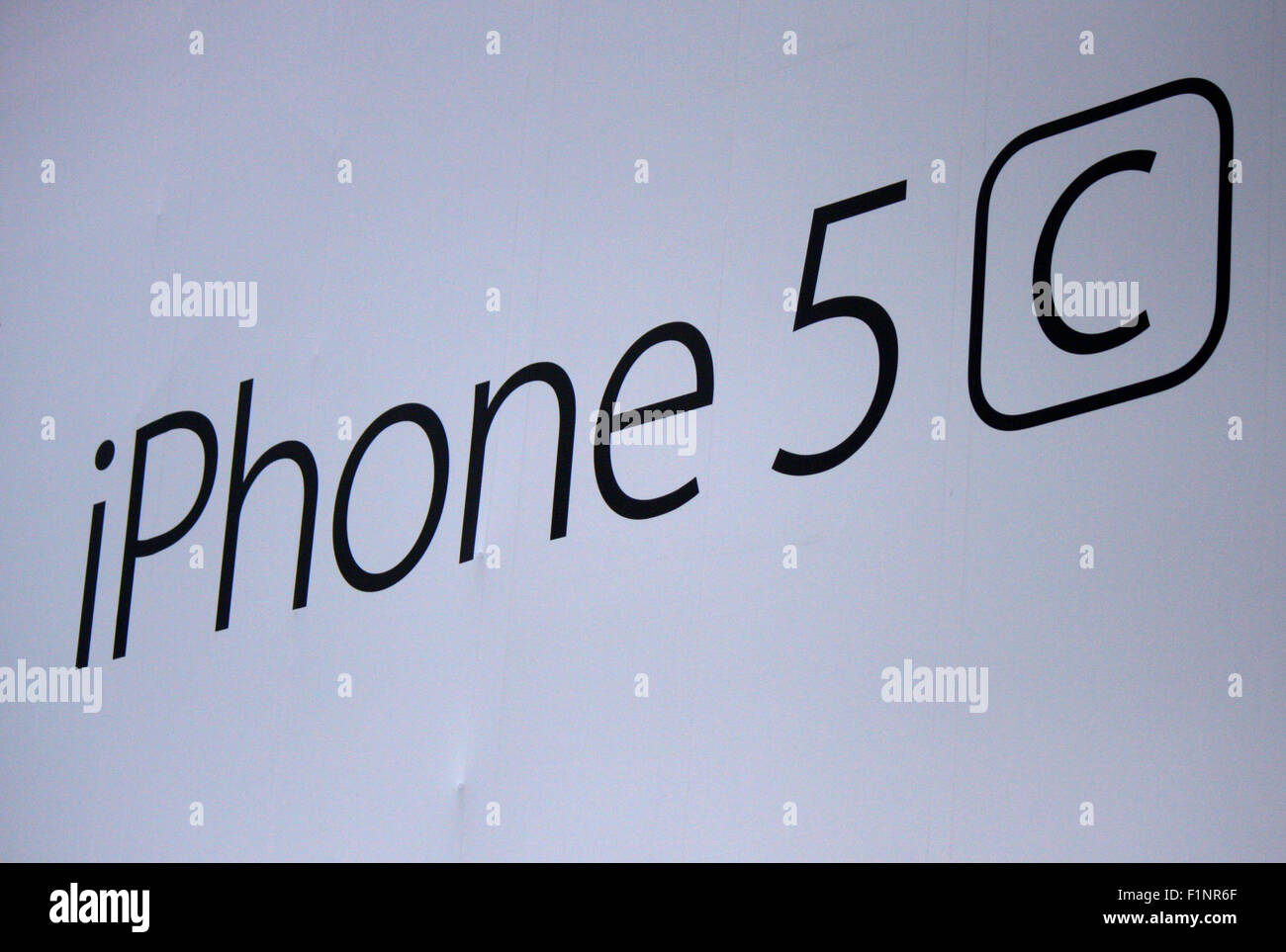 Markenname: "Apple IPhone 5c', Berlino. Foto Stock