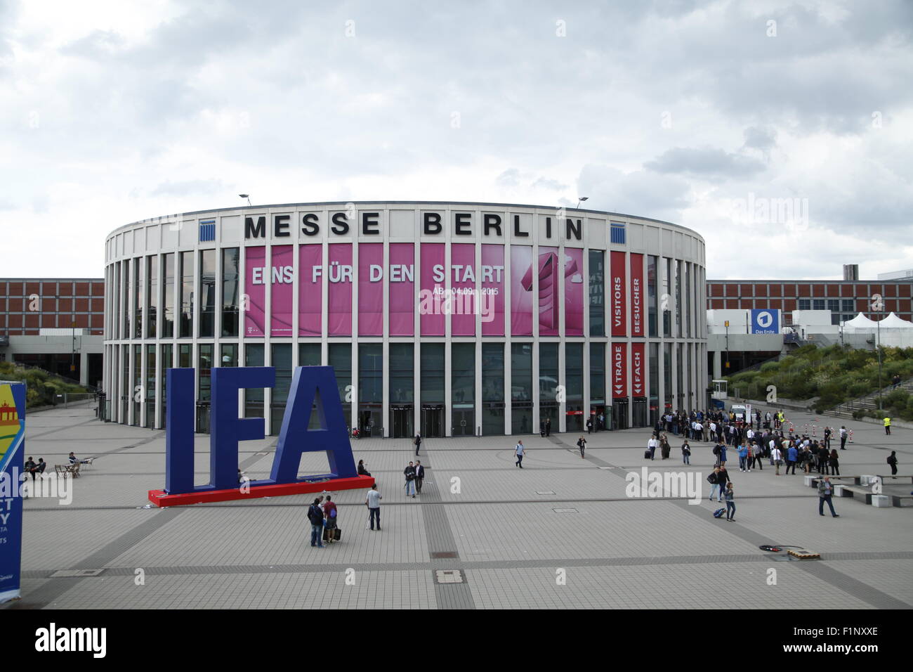 Berlino, Germania. Il 4 settembre, 2015. Fiera di Messe Berlin durante l'IFA (internationel Funkausstellung) 2015 Credit: Stefan Papp/Alamy Live News Foto Stock