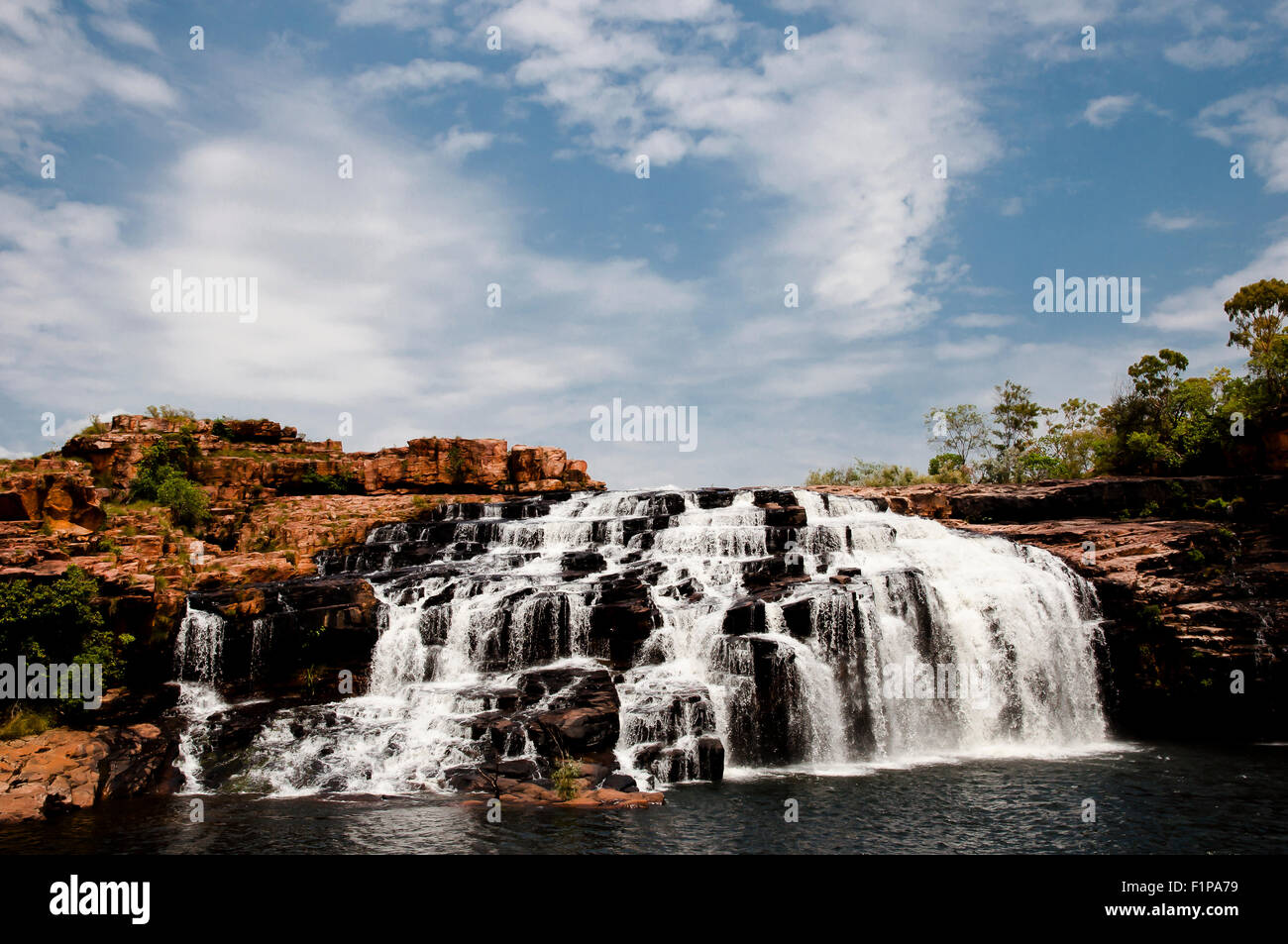 Manning Gorge Waterfall - Australia Foto Stock