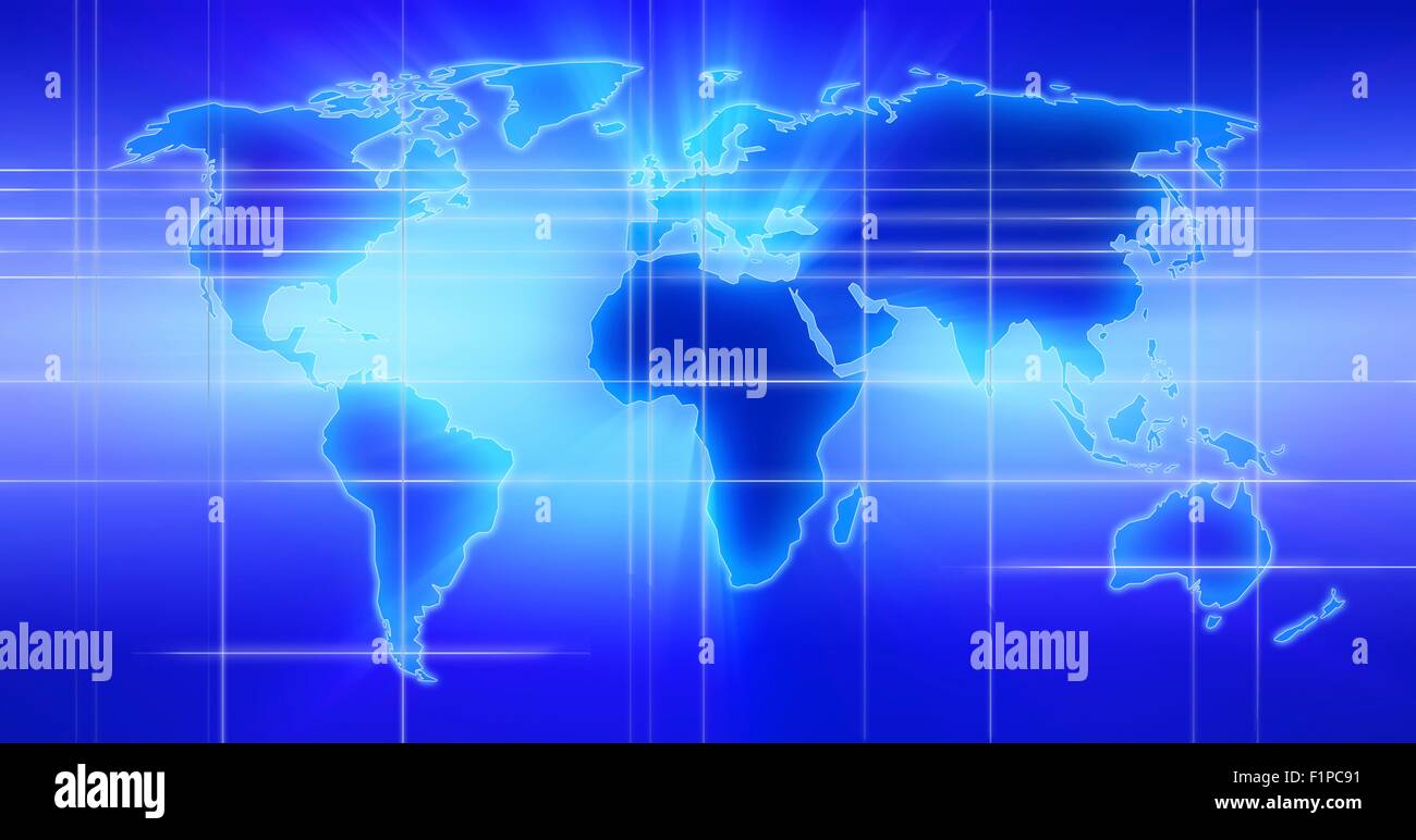Mappa del fuso orario immagini e fotografie stock ad alta risoluzione