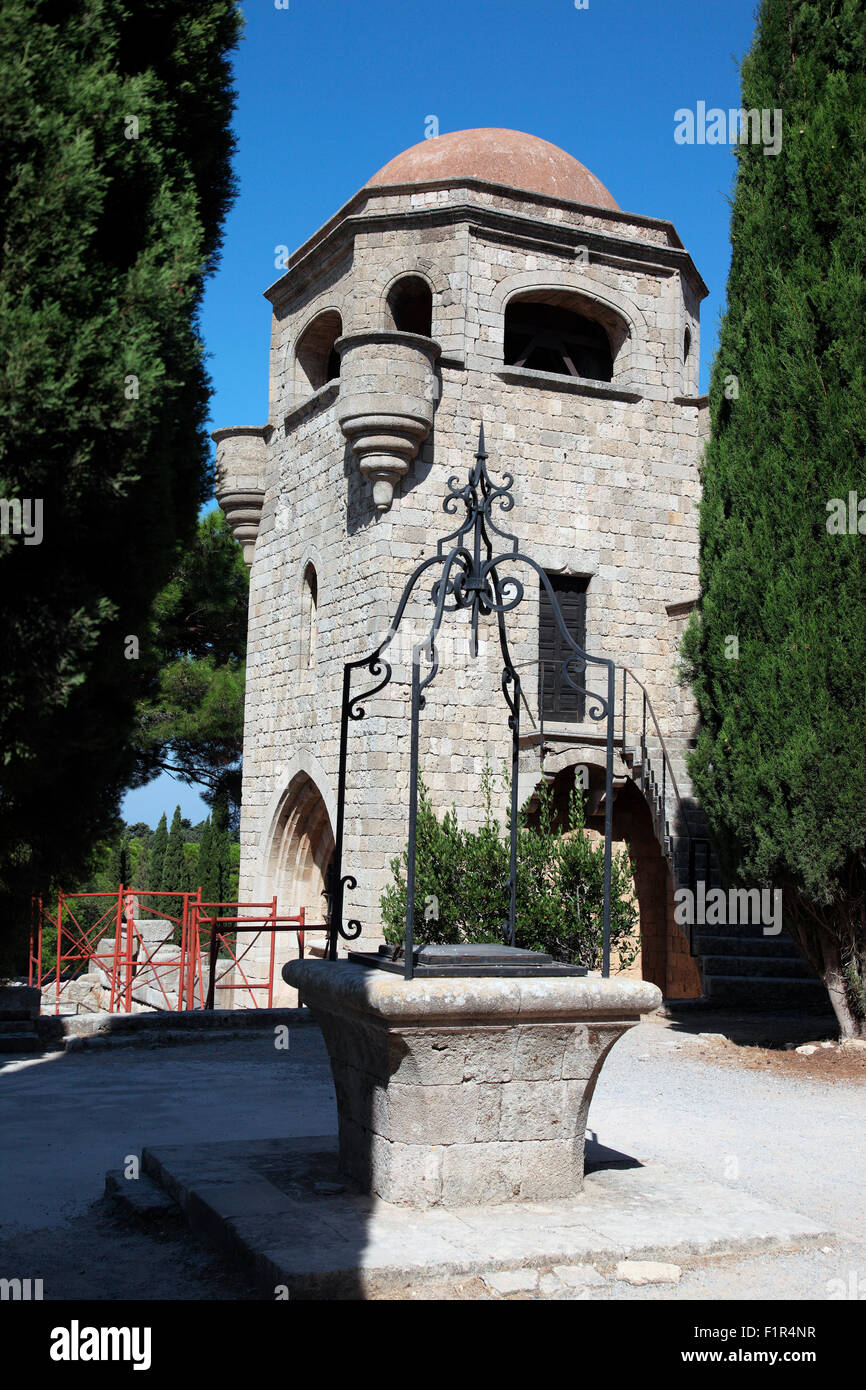 La chiesa di Nostra Signora in Filerimost Rodi Foto Stock