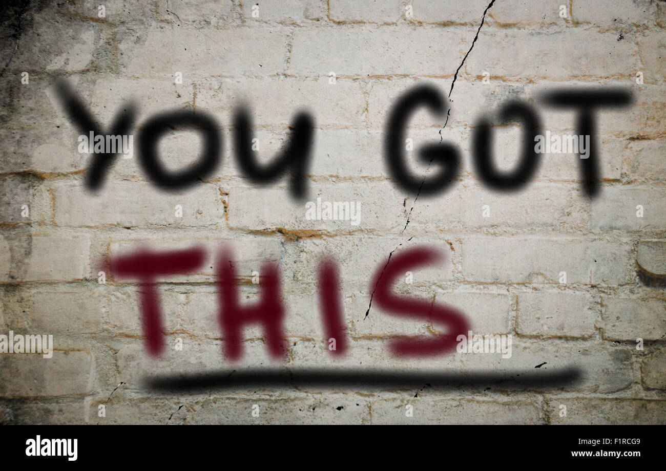 Hai questo concetto Foto Stock