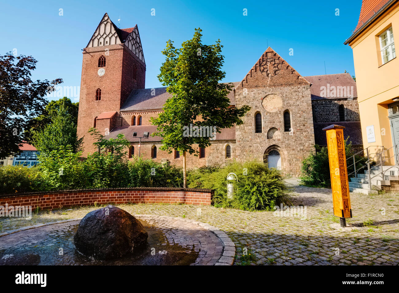 San Marys Chiesa Treuenbrietzen, Brandeburgo, Germania Foto Stock