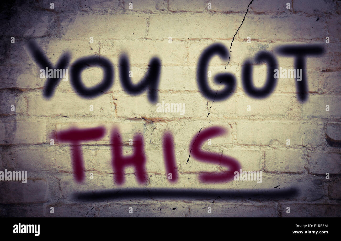 Hai questo concetto Foto Stock