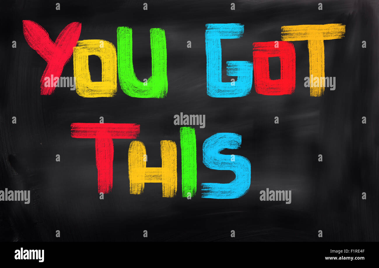 Hai questo concetto Foto Stock