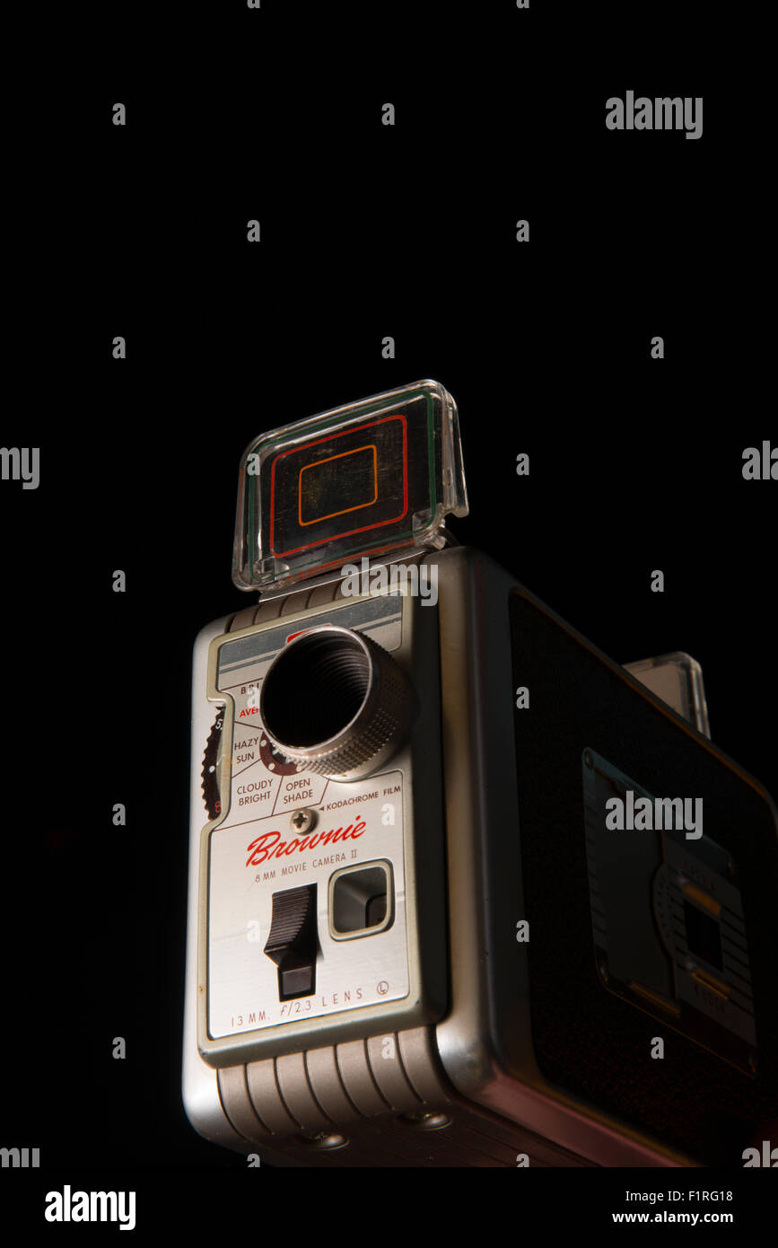 Kodak Brownie 8mm Home Movie Camera Foto Stock