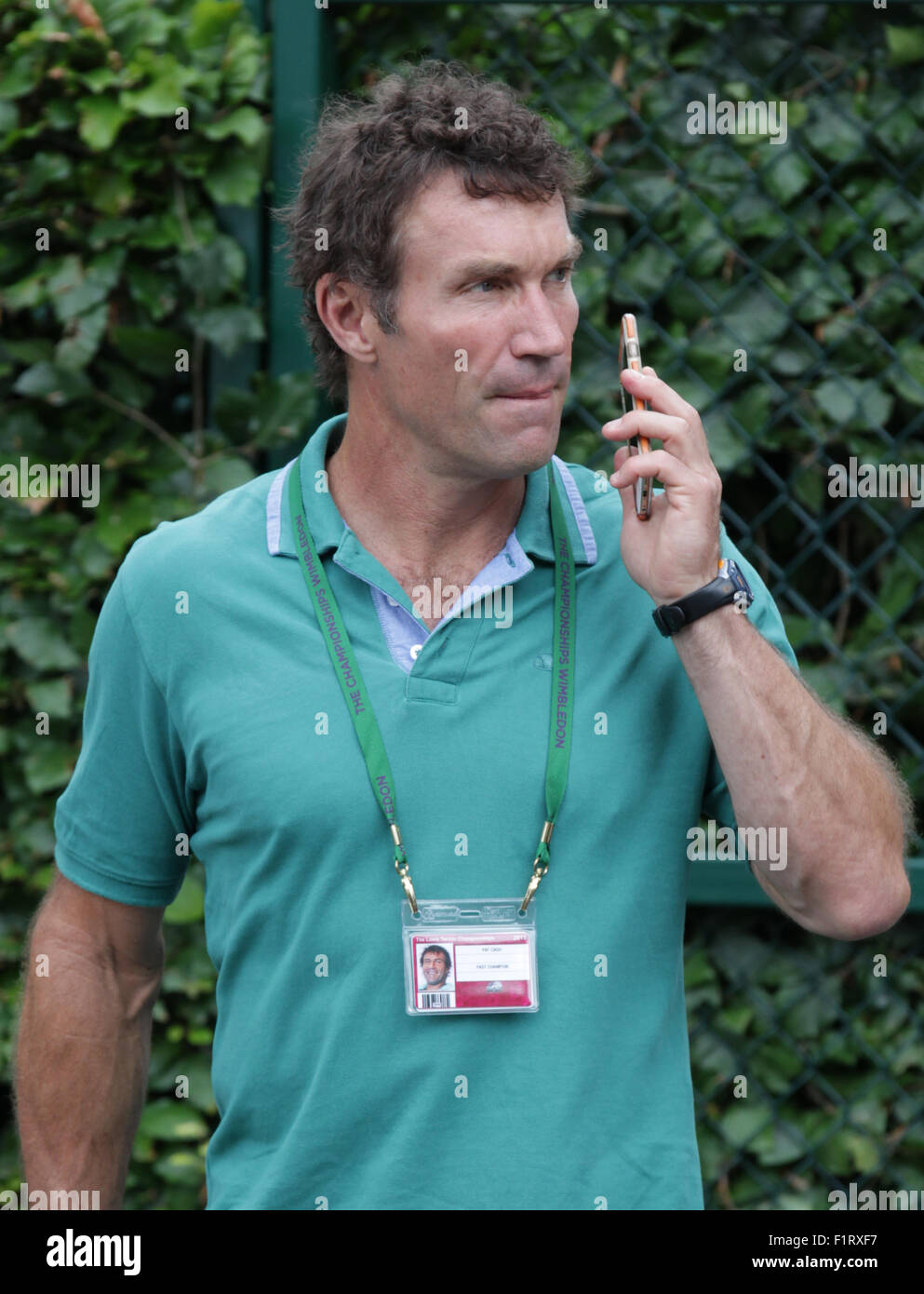 Pat Cash Foto Stock