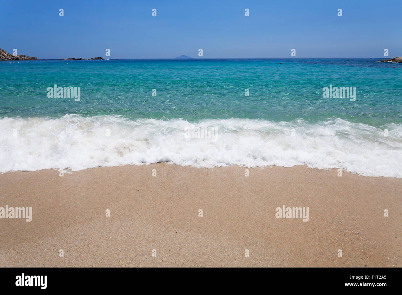 Spiaggia di Cavoli Isola d'Elba, Provincia di Livorno, Toscana, Italia, Europa Foto Stock