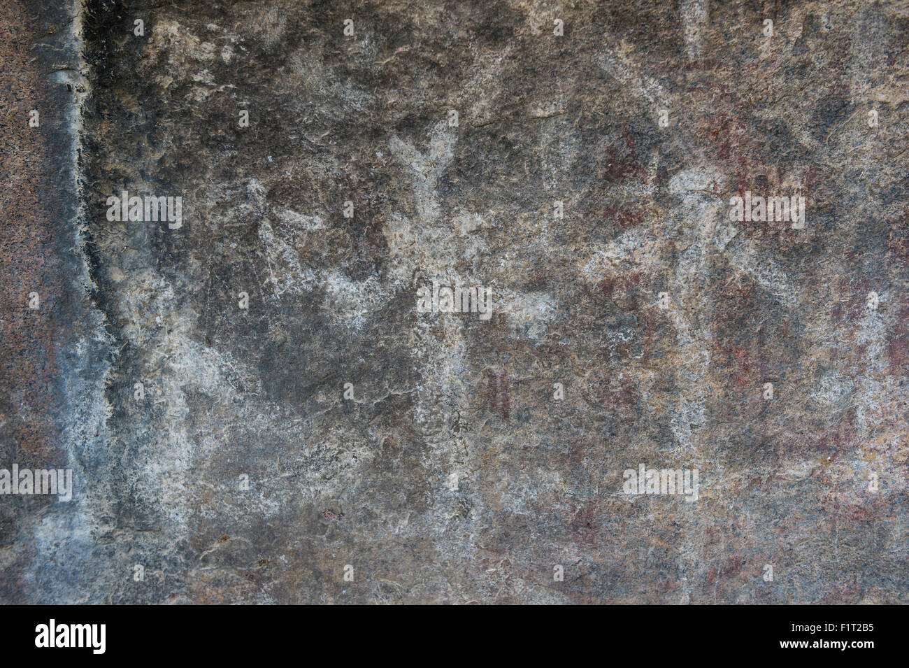 Arte rupestre di Chongoni, Sito Patrimonio Mondiale dell'UNESCO, Malawi, Africa Foto Stock