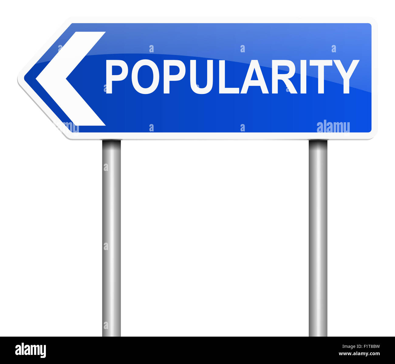 Concetto di popolarità. Foto Stock