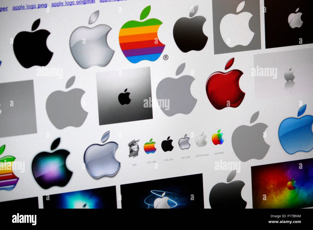 Markenname: 'Apple', Dezember 2013, Berlino. Foto Stock