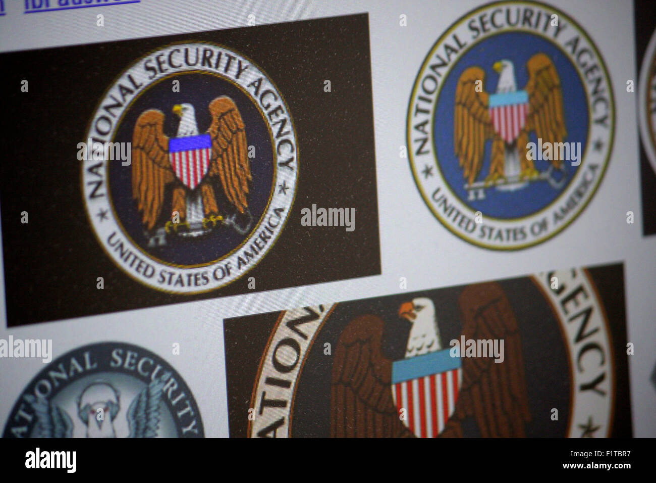 Markenname: 'NSA - National Security Agency', Dezember 2013, Berlino. Foto Stock