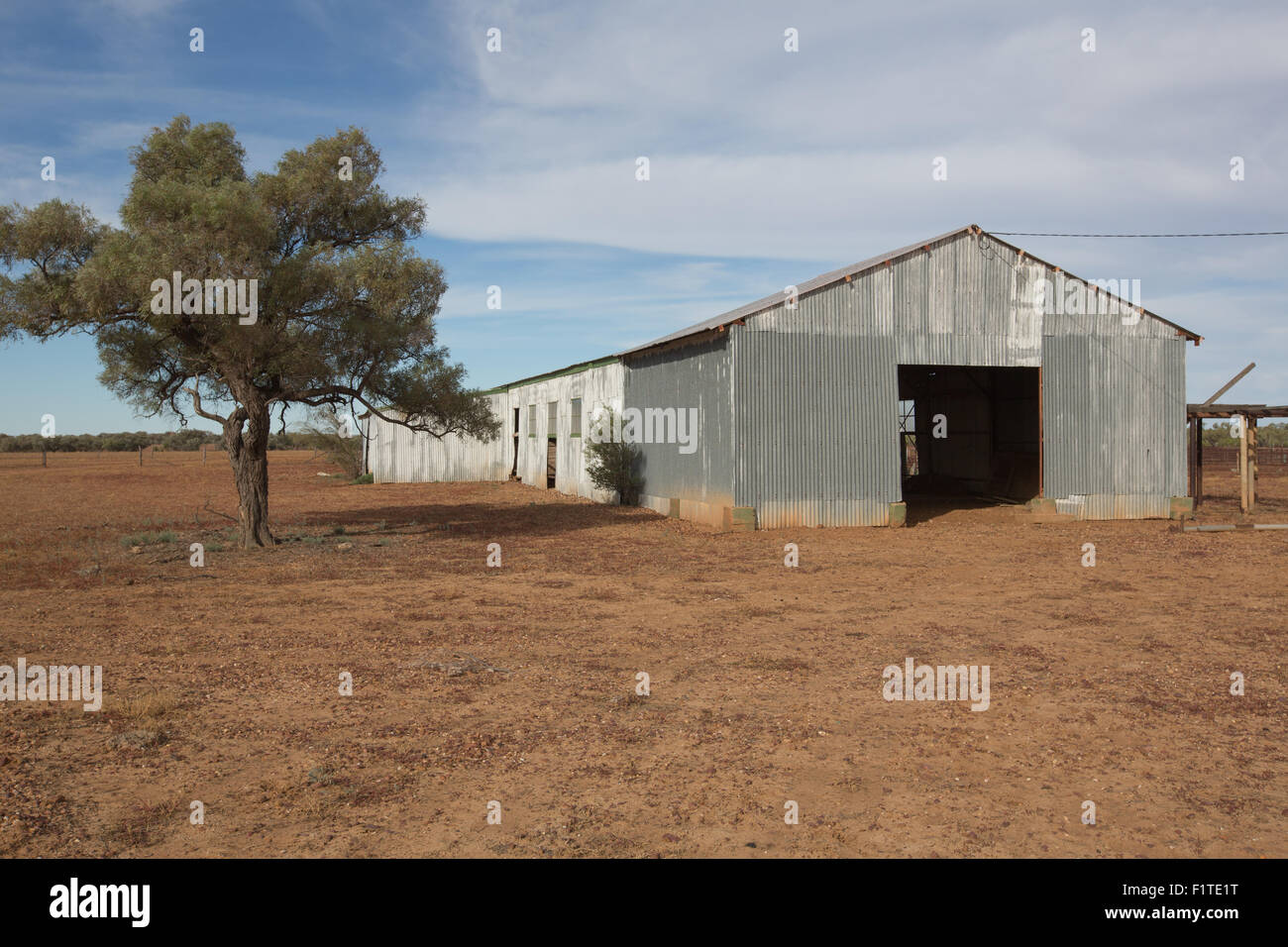Passo di taglio, SW Queensland Foto Stock
