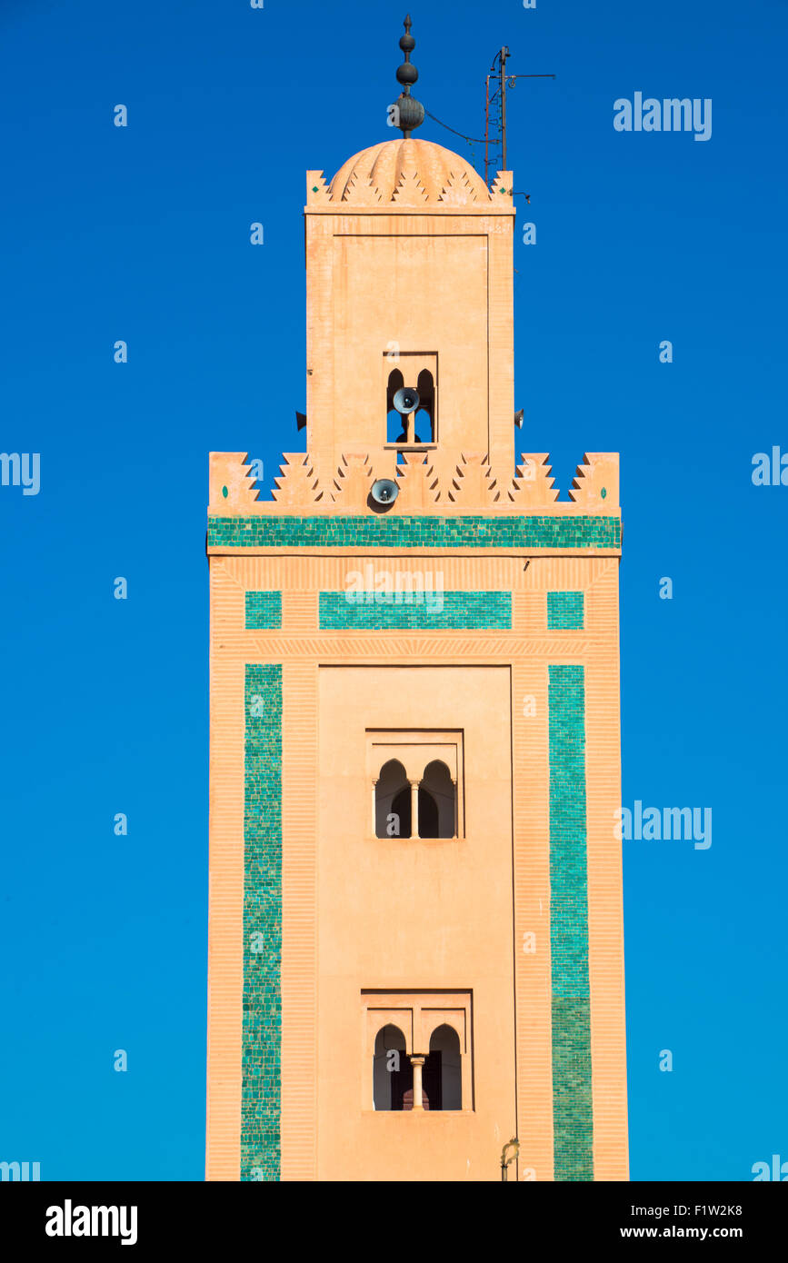 Ali ben Youssef Mosque a Marrakech Maroc Foto Stock