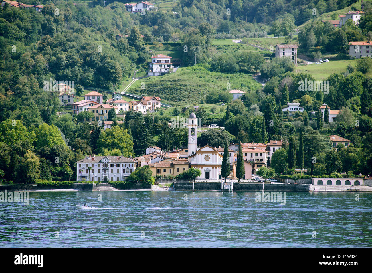 La Chiesa di San Giovanni vicino a Bellagio Lago di Como lombardia italia Foto Stock