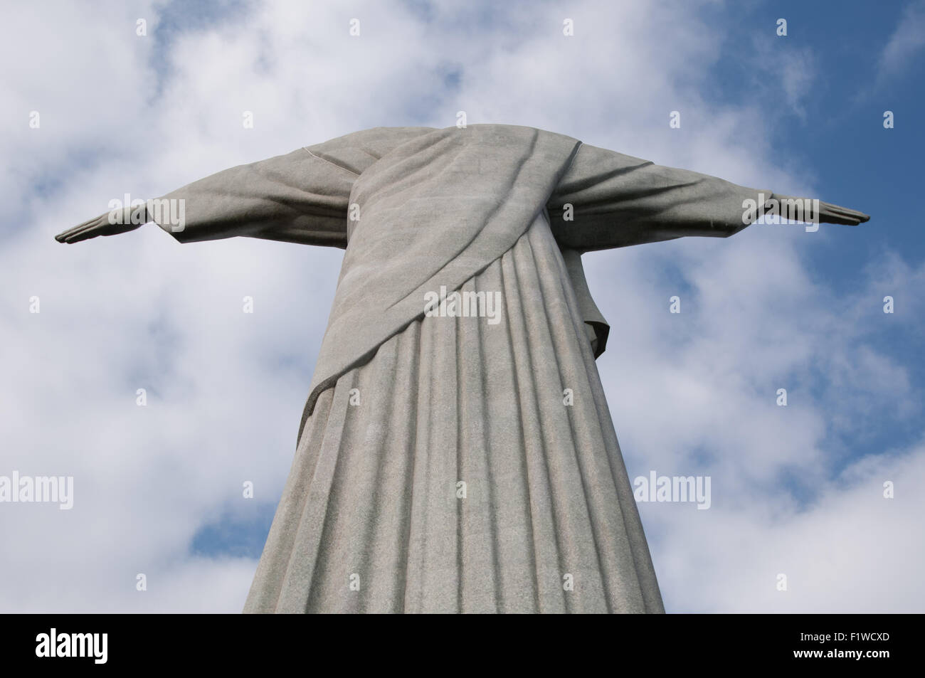 Corcovado a Rio de Janeiro in Brasile Foto Stock