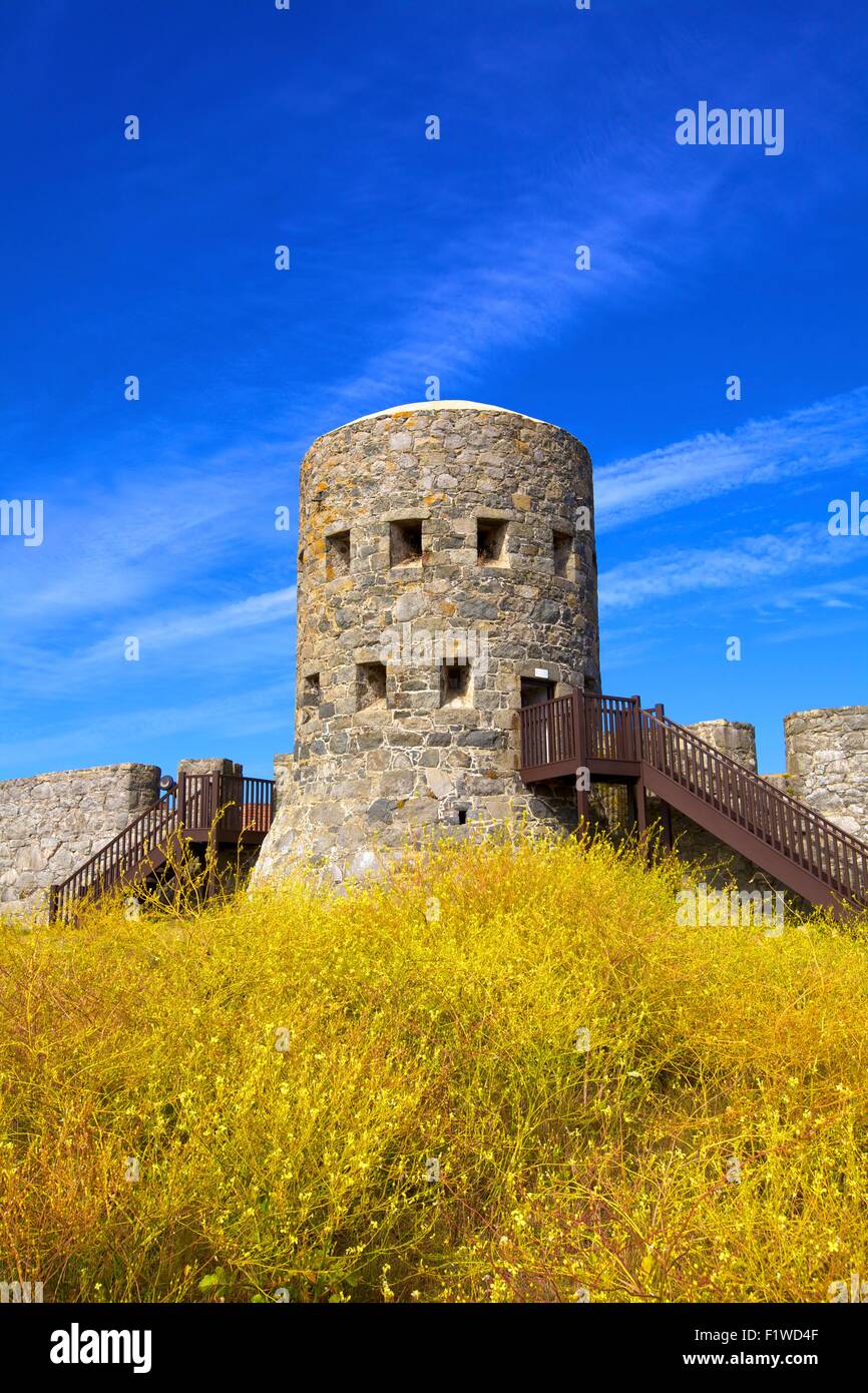 Rousse torre n. 11, Guernsey, Isole del Canale Foto Stock