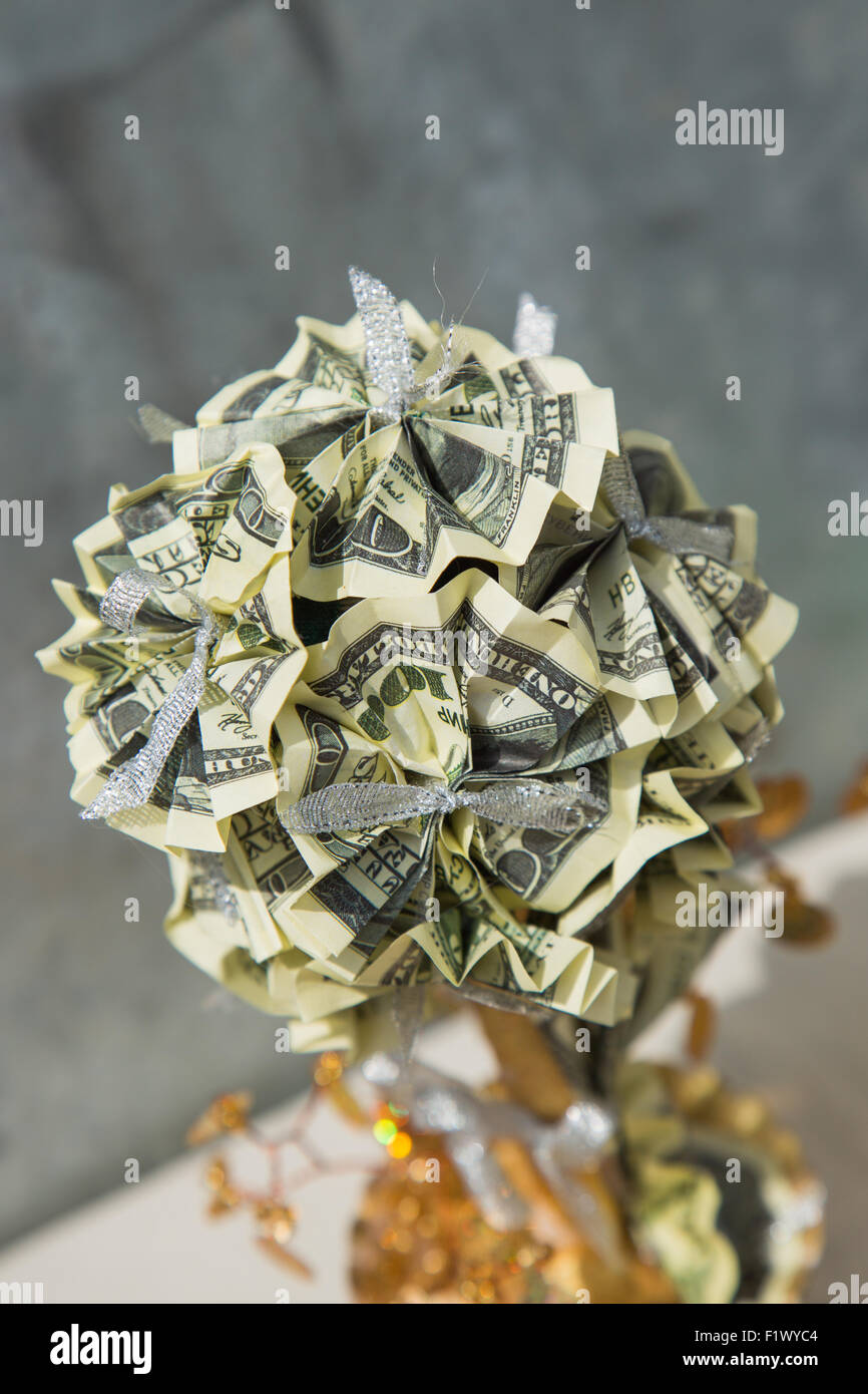 albero dei soldi. Foto Stock