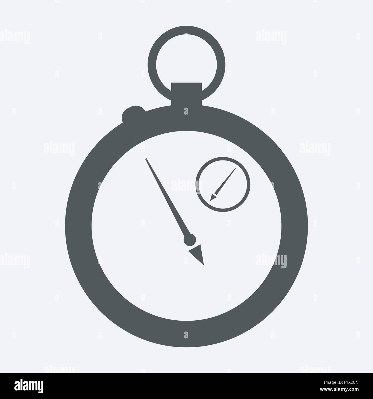 Icona del cronometro Illustrazione Vettoriale