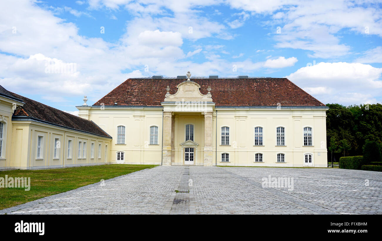 Architettura storica in schlosspark laxenburg Austria Foto Stock