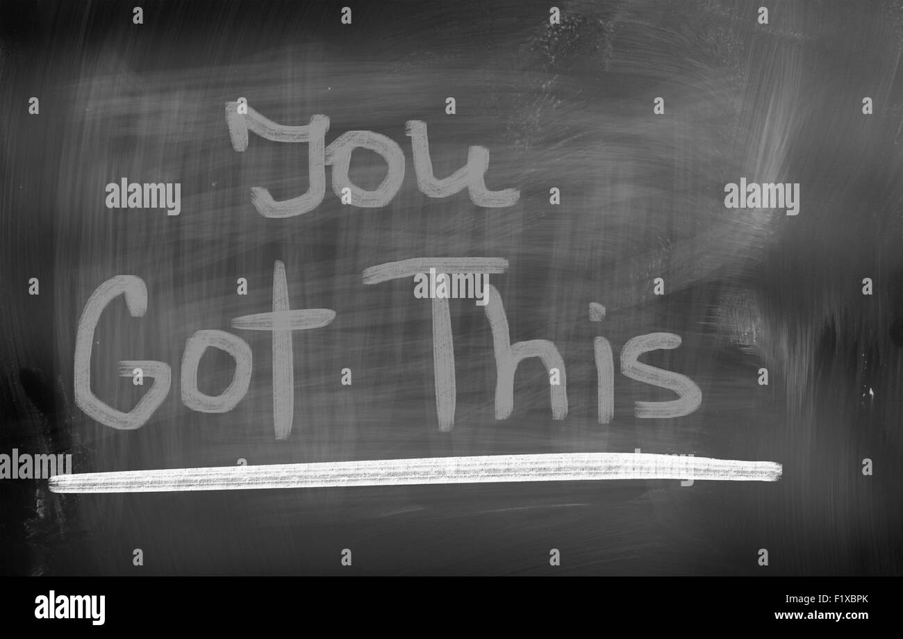 Hai questo concetto Foto Stock