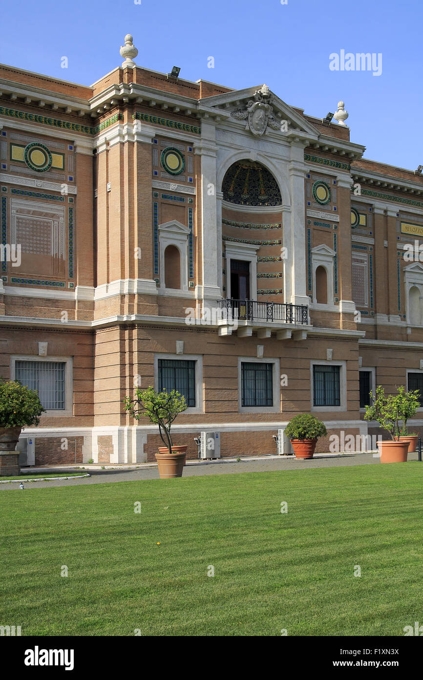 Galleria di immagini e sui Giardini Vaticani. Musei Vaticani. Il Vaticano, Roma, Italia. Foto Stock