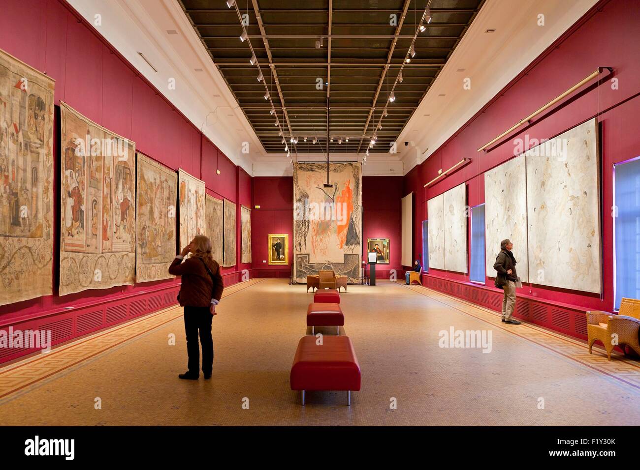 Francia, Marne, Reims, Museo delle Belle Arti Foto Stock