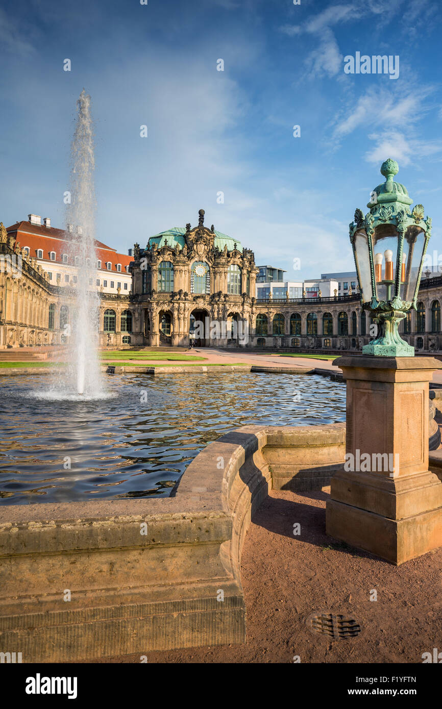 Lo Zwinger (Dresdner Zwinger), Altstadt, Dresda, Sassonia, Germania, Europa Foto Stock