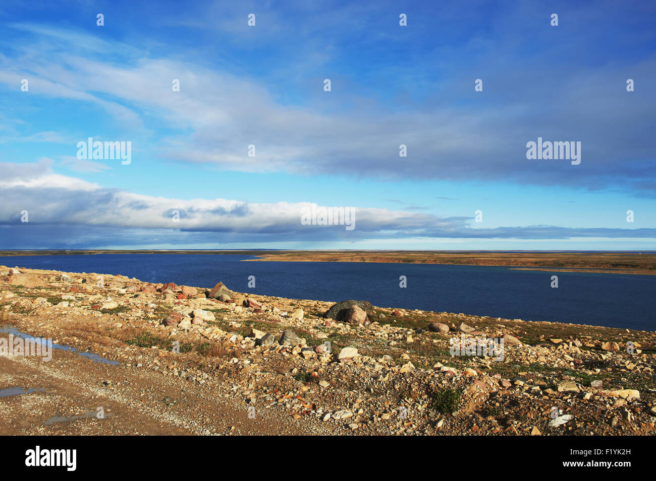 Canada,Nunavut,Oceano Artico,Cambridge Bay Foto Stock