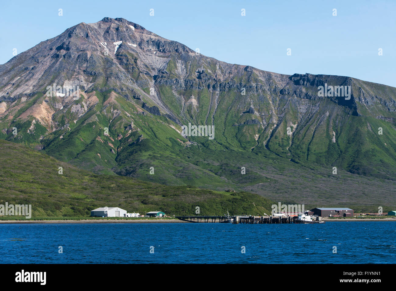 New Scenic 5 posti, Montagna,False Pass,Unimak Island Foto Stock