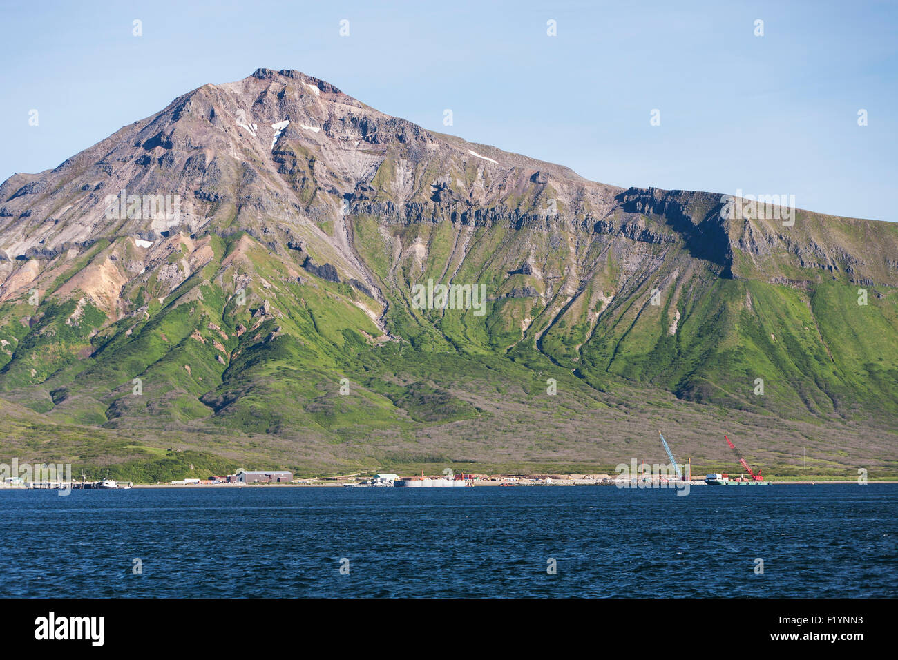 New Scenic 5 posti, Montagna,False Pass,Unimak Island Foto Stock