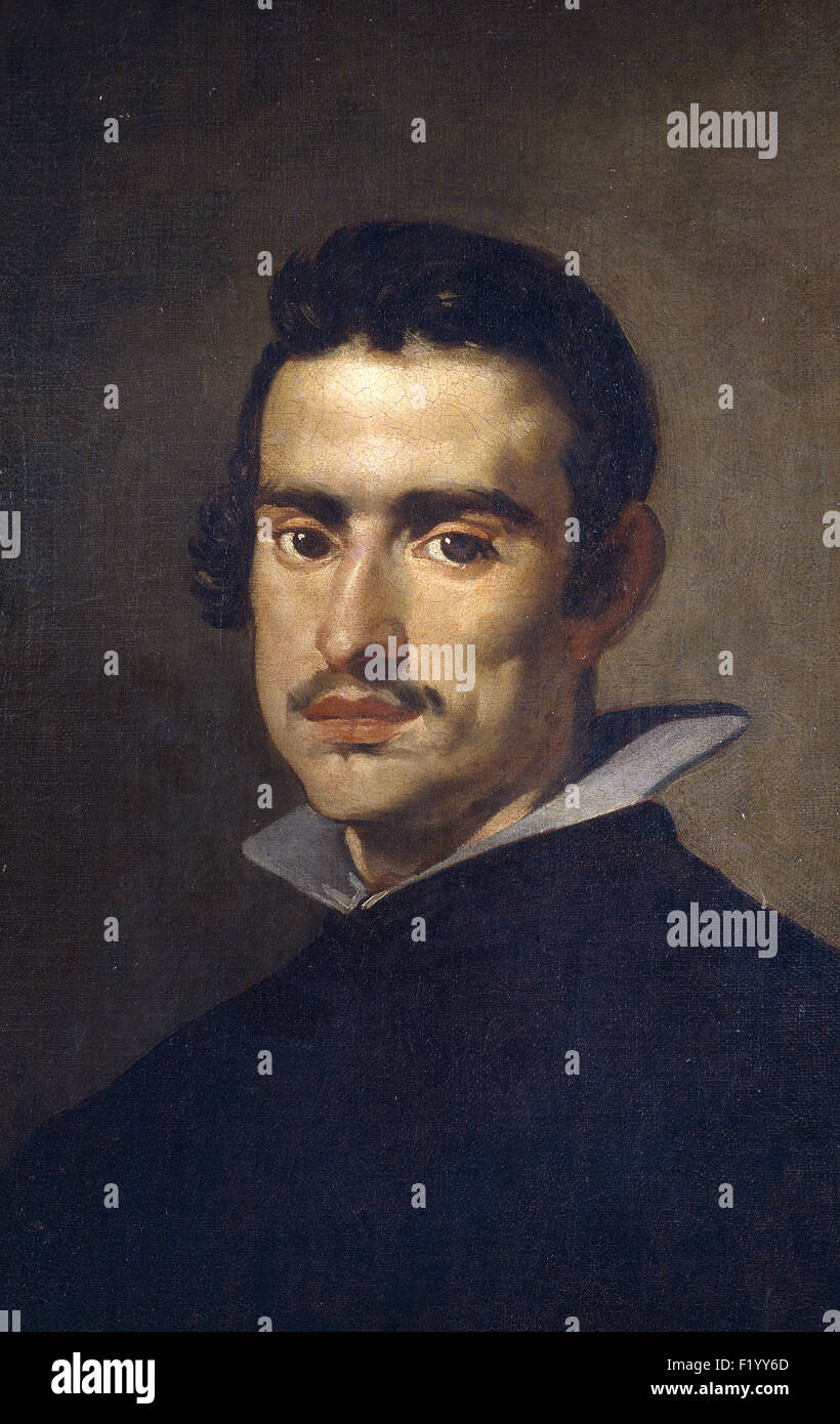 Diego Velázquez - Ritratto di un uomo 4 Foto Stock