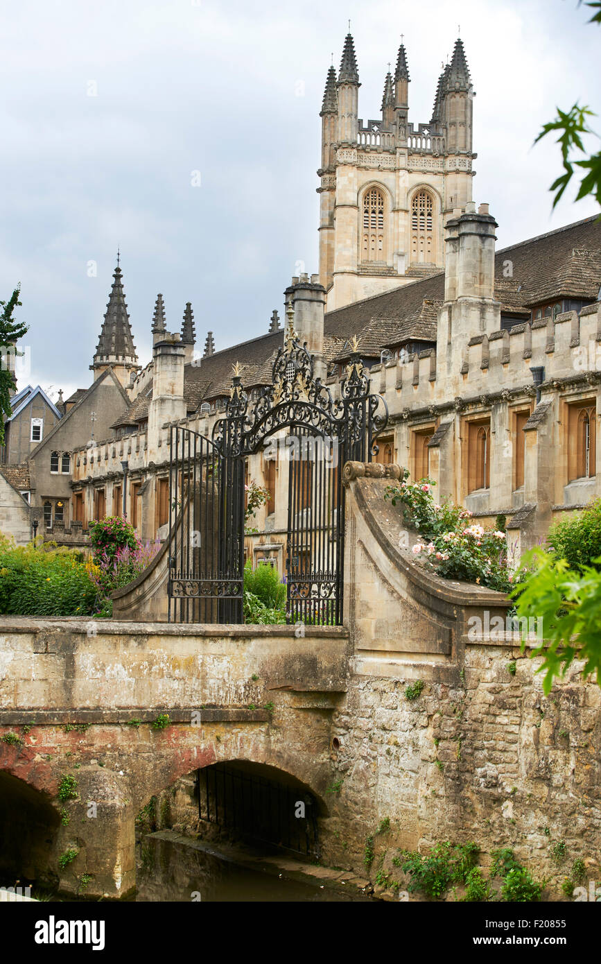 Il Magdalen College di Oxford, Oxfordshire, Gran Bretagna, Europa Foto Stock