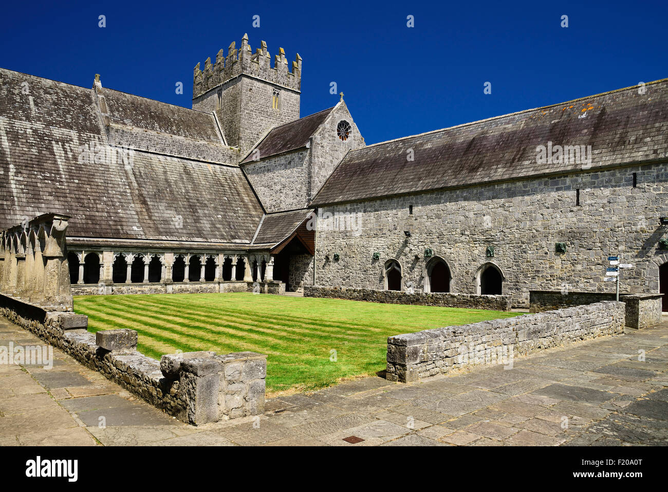 L'Irlanda, nella contea di Tipperary, Holycross Abbey. Foto Stock