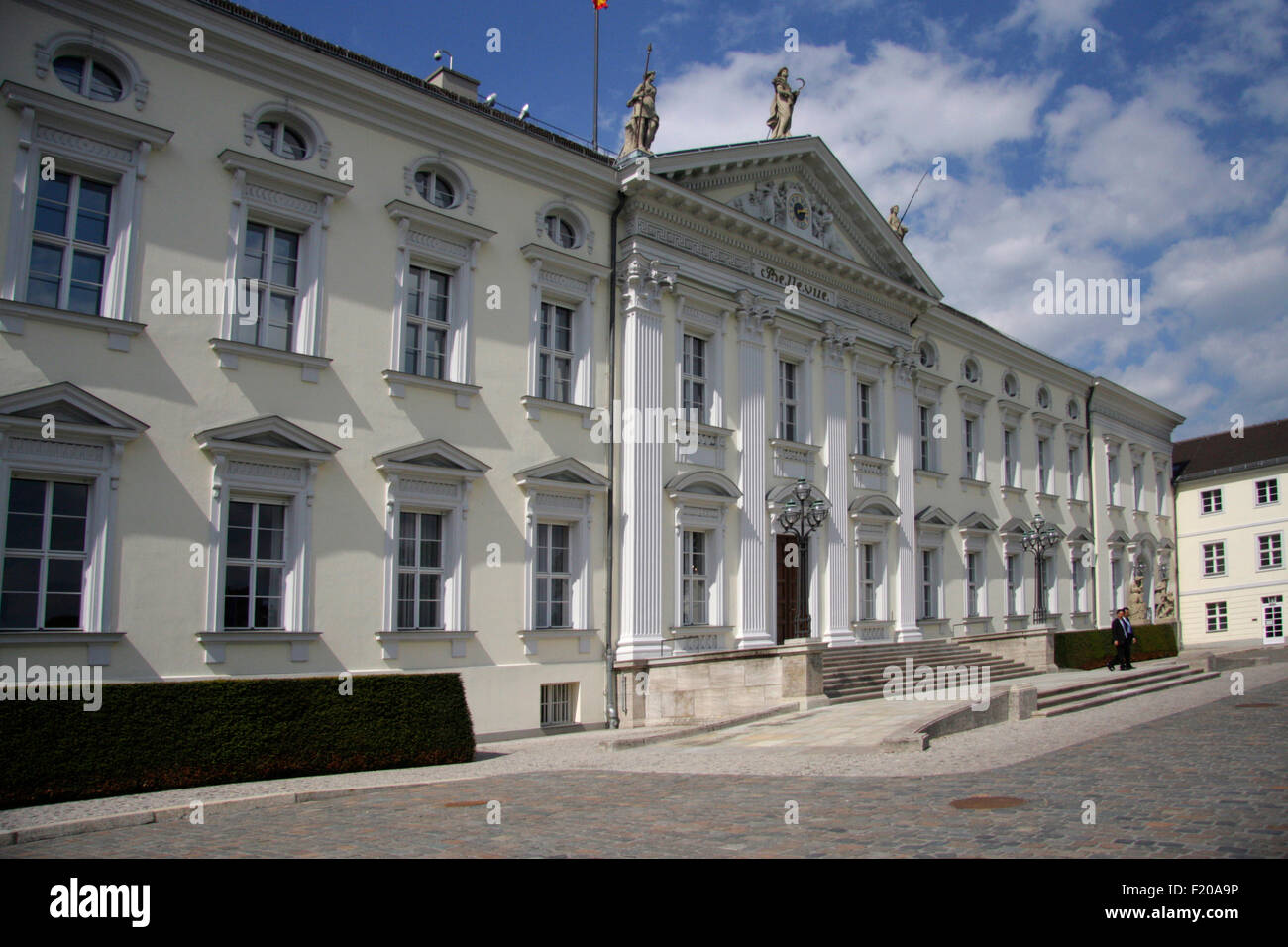 Schloss Bellevue di Berlino. Foto Stock