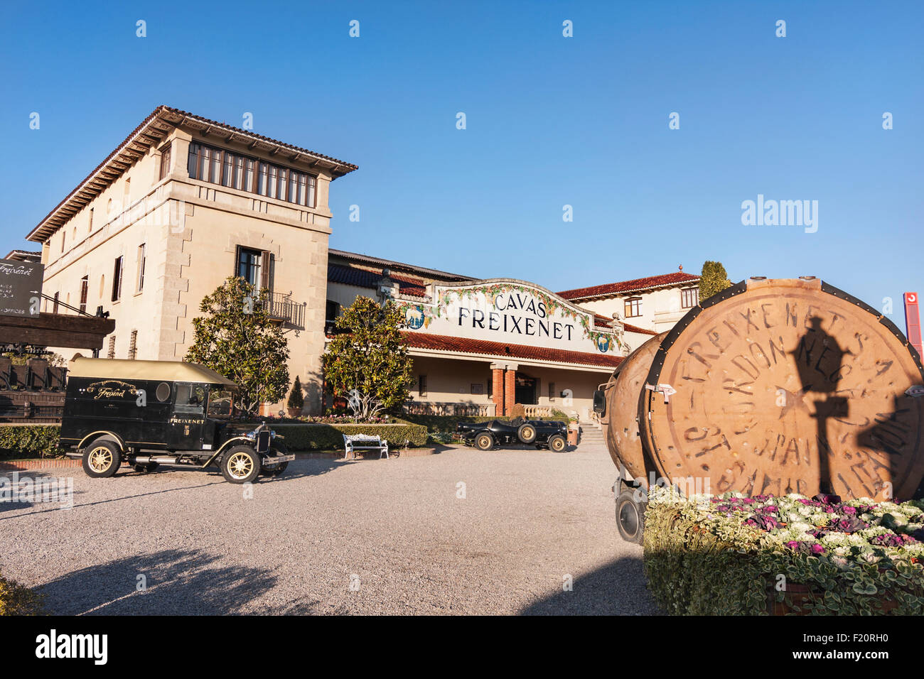 Cavas Freixenet. 1927. Sant Sadurni d'Anoia. Foto Stock