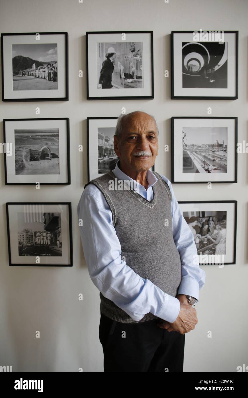 L'Italia, Venezia, mostre d'arte durante la Biennale 2015, Irak Pavilionin Ca'Dandolo palace l'invisibile bellezza,immagini dal fotografo Latif Al-Asni Foto Stock