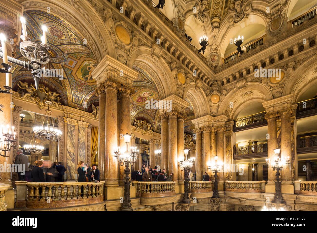 Francia, Parigi, l' Opera Garnier Foto Stock