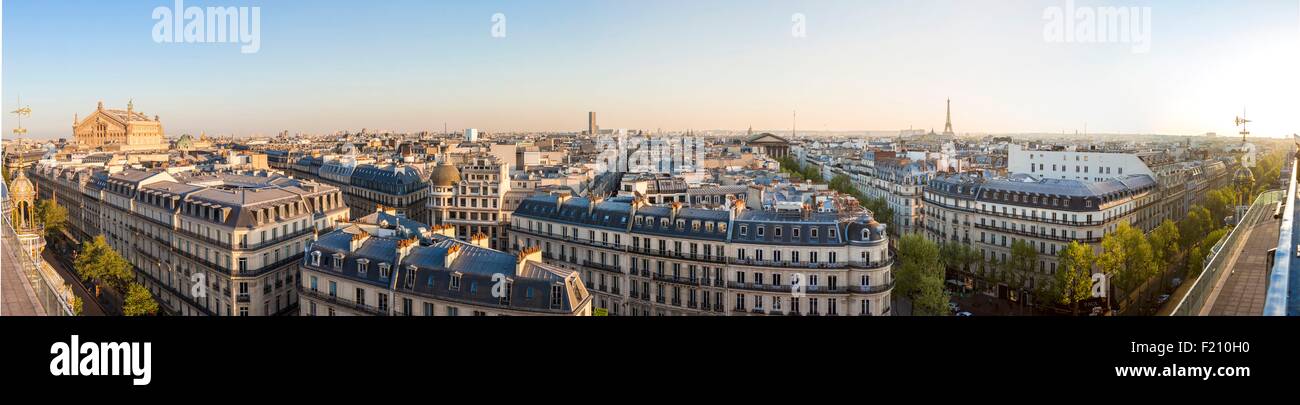 Francia, Parigi, Vista panoramica Foto Stock