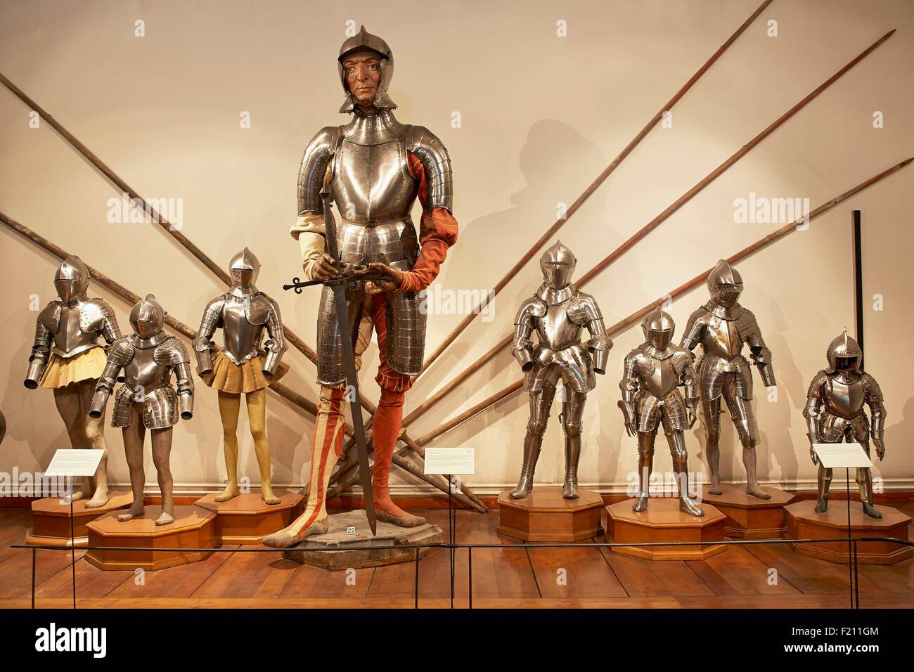 Austria, Tirolo, Innsbruck, il castello di Ambras, amors Foto Stock