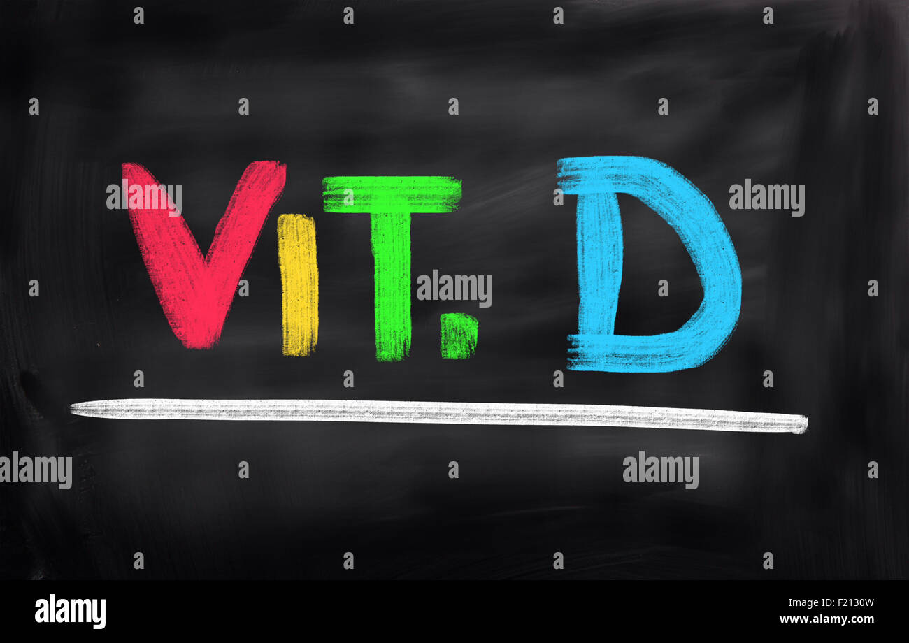 La vitamina D Concept Foto Stock