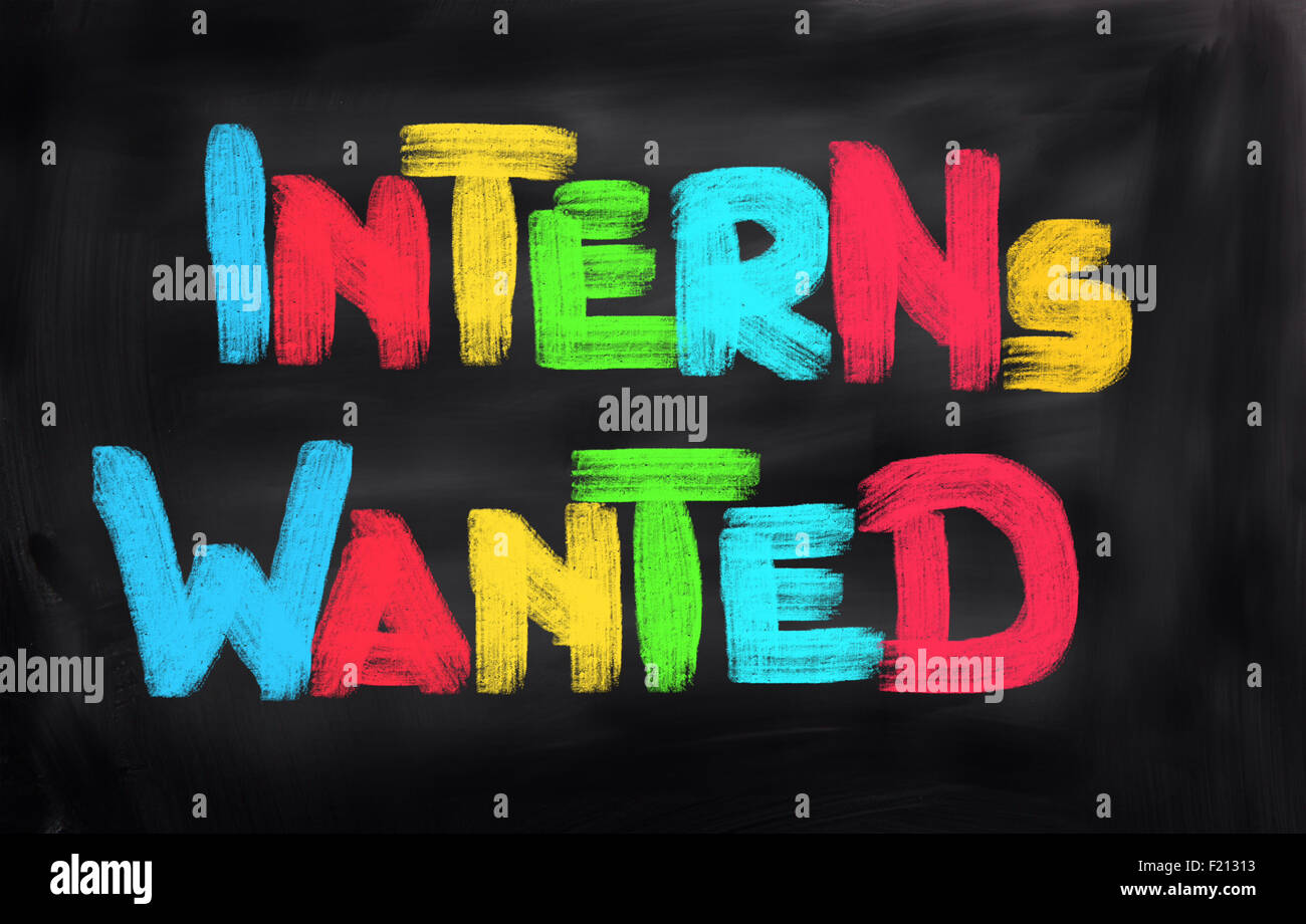 Offerta di stage Concept Foto Stock