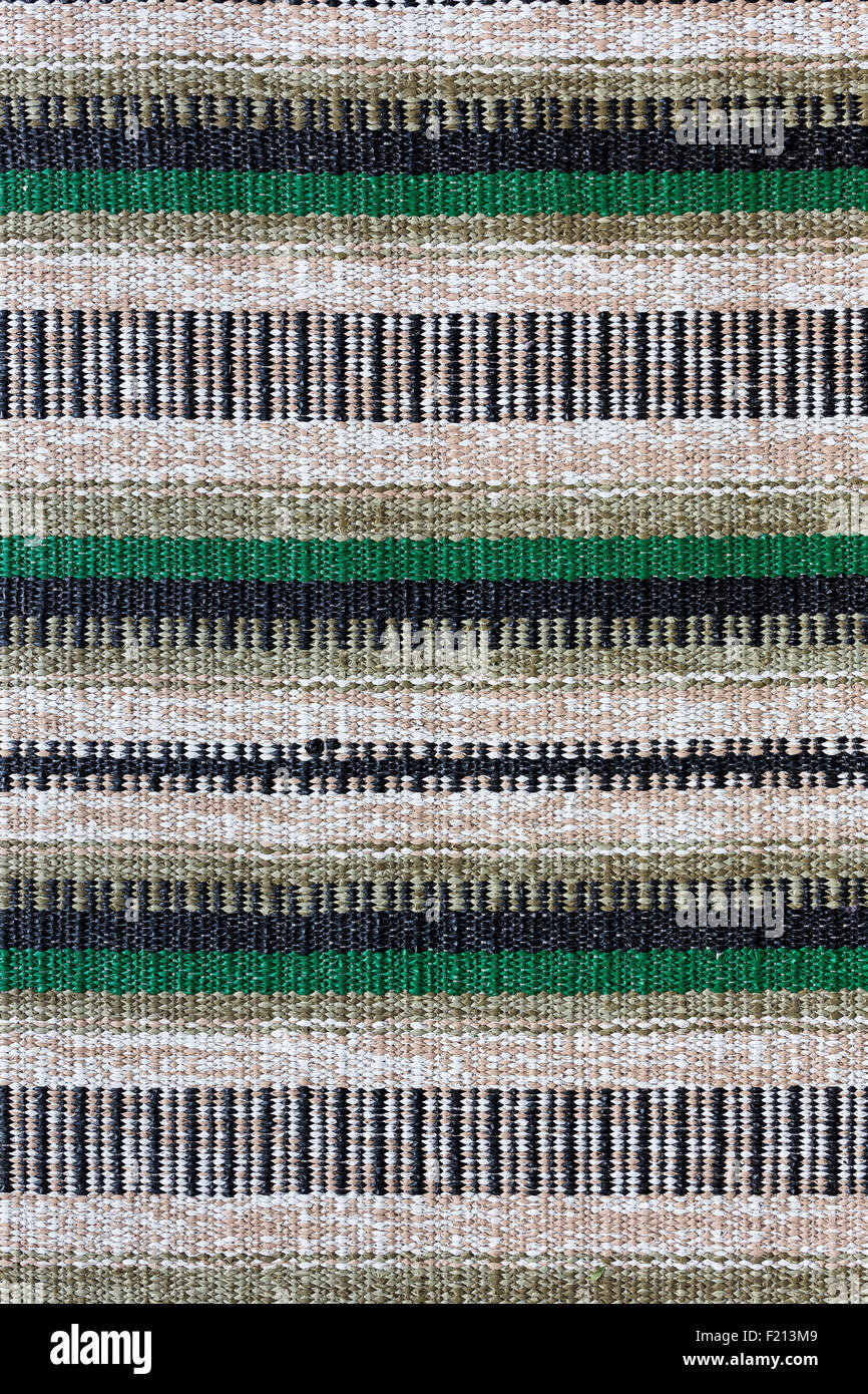 Rag di plastica rug patterns texture Foto Stock
