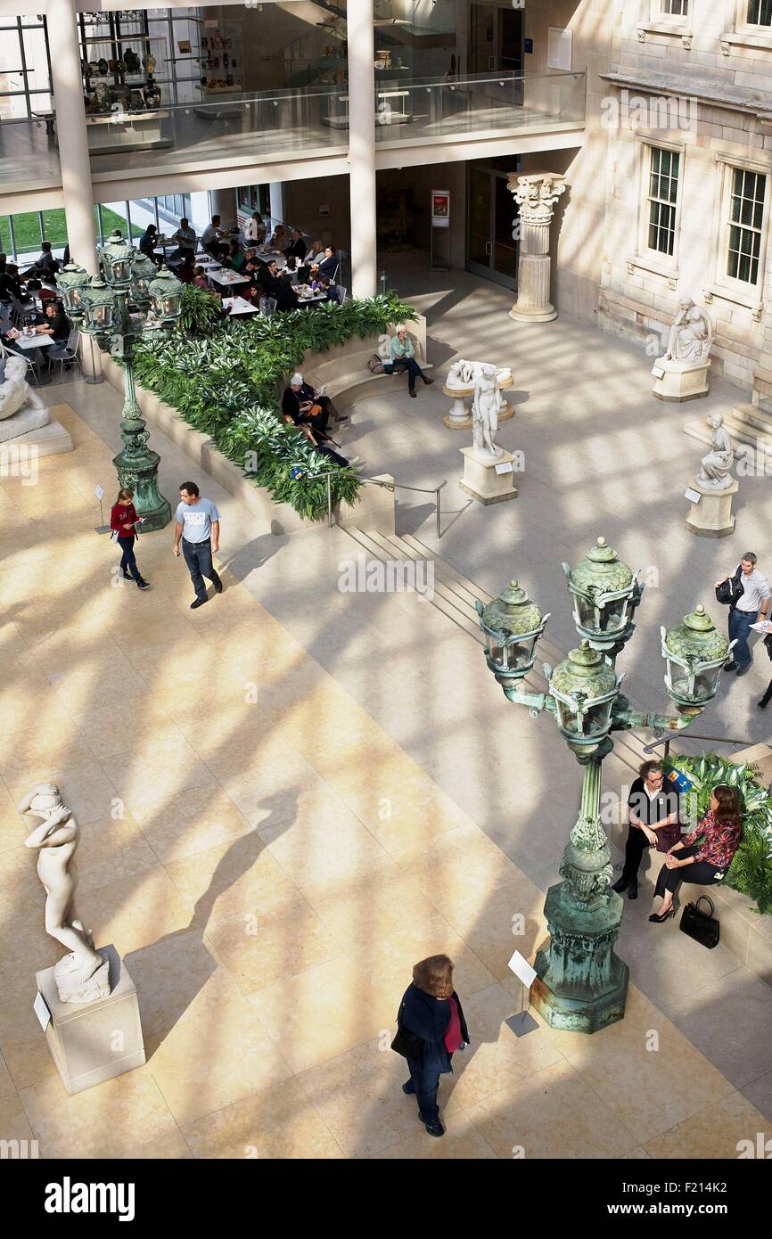 Stati Uniti, New York, Manhattan East side, Metropolitan Museum of Art (MET), dipartimento di Scultura europea e arti decorative Foto Stock